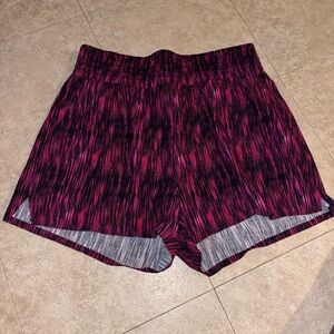 ZYIA Pink and Black Finesse Shorts